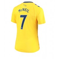Everton Dwight McNeil #7 Fotballklær Tredjedrakt Dame 2022-23 Kortermet